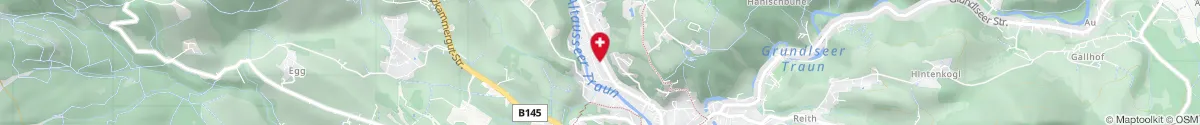 Kartendarstellung des Standorts für Narzissen Apotheke in 8990 Bad Aussee